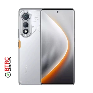 Tecno POVA Curve 5G 8GB RAM, 256GB ROM Magic Silver Smartphone #LJ8k (Dual Physical Sim)