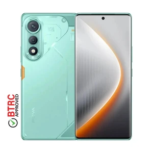 Tecno POVA Curve 5G 8GB RAM, 256GB ROM Neon Cyan Smartphone #LJ8k (Dual Physical Sim)
