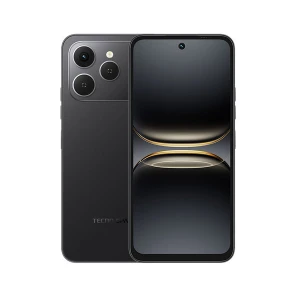 Tecno Spark 40 6GB RAM 128GB ROM Ink Black Smartphone #KM5 (Dual Physical Sim)
