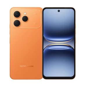 Tecno Spark 40 8GB RAM 256GB ROM Sunlight Orange Smartphone #KM5 (Dual Physical Sim)