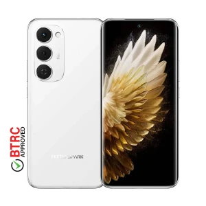 Tecno Spark 40 Pro+ 8GB RAM, 256GB ROM Aurora White Smartphone #KM7 (Dual Physical Sim)
