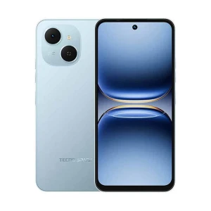 Tecno Spark 40C 4GB RAM, 128GB ROM Ripple Blue Smartphone #KM4k (Dual Physical Sim)