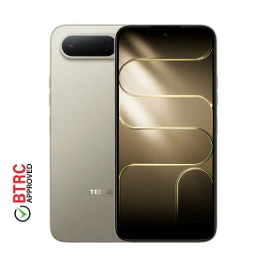 Tecno Spark 50 5G 6GB RAM, 128GB ROM Champagne Gold Smartphone (Dual Physical Sim)