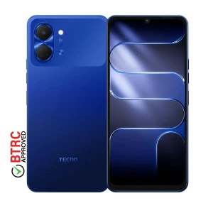 Tecno Spark Go 3 4GB RAM, 128GB ROM Galaxy Blue Smartphone (Dual Physical Sim)