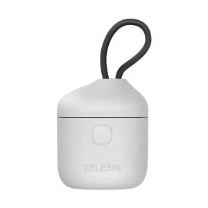 TELESIN Allin BOX Portable Storage Charger for GoPro Hero 9/10/11 (2 Battery, 1 Charger Box)