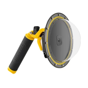 TELESIN Dome Port for Hero 7 Black