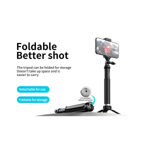 Telesin GP-MNP-090-S 90cm Selfie Stick Tripod for Smartphones & Cameras