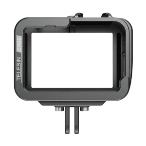 TELESIN Metal Combo Cage Vertical Frame for GoPro 12/11/10/9