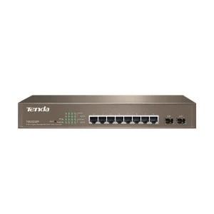 Tenda TEG3210P 10 Port (8 Gigabit PoE + 2SFP) Managed PoE Switch