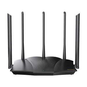 Tenda TX12 Pro v2.0 AX3000 Mbps Gigabit Dual-Band Wi-Fi 6 Black Router