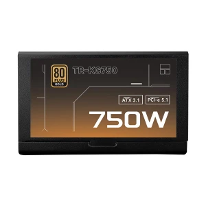 Thermalright TR-KG750 750W PG5 Full Modular 80 Plus Gold Certified Black Power Supply