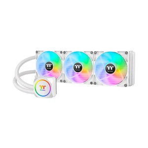 Thermaltake TH420 ARGB 420 AIO Snow Edition Liquid CPU Cooler #CL-W369-PL14SW-A