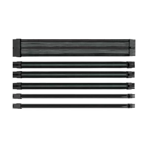 Thermaltake TtMod Sleeve Space Gray & Black Cable Extension #PS-ACC-TTEC0YR-1