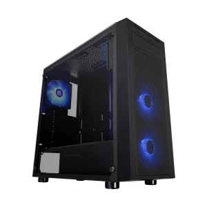 Thermaltake Versa J22 TG RGB Mid Tower Black Desktop Casing # CA-1L5-00M1WN-01