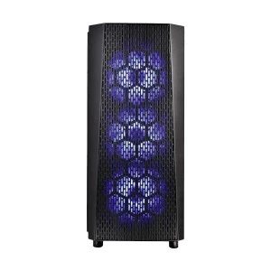 Thermaltake Versa J24 TG RGB Mid Tower Black Desktop Casing #CA-1L7-00M1WN-01
