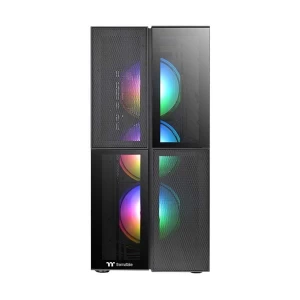 Thermaltake Versa T26 TG ARGB Mid Tower Black Desktop Casing #CA-1W1-00M1WN-01