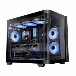 Thermaltake Vision 330 CR ARGB Mid Tower Black (Tempered Glass Panel) ATX Gaming Desktop Case