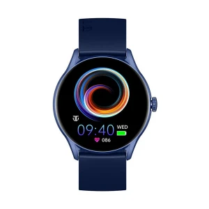 Titan Evoke Bluetooth Calling Blue Smart Watch With Silicone Strap