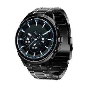 Titan Heritage Premium Amoled Display Bluetooth Calling Black Smart Watch With All SS Design