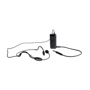TOA EM-371HS Wired Black Electret Condenser Headset Microphone