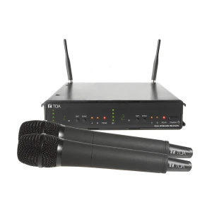 TOA WS-422 Dual Channel Wireless Set Microphone