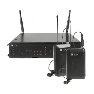 TOA WS-432 Dual Channel Wireless Set Microphone