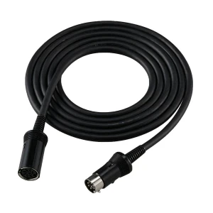 TOA YR-790-3 Black 3 Meter 8 Pins DIN Extension Cord
