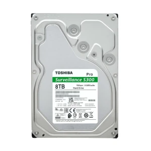 Toshiba S300 Pro 8TB 3.5 Inch SATA 7200RPM Surveillance HDD #MD10ADA800V