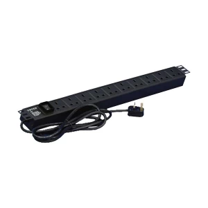 Toten 10 Port Aluminum PDU For Server Rack #PD10019000