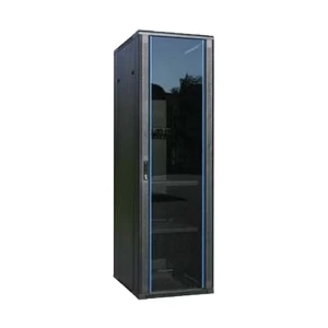 Toten 42U 600x1000 Front Glass Door and Back Mesh Door Floor Stand Server Rack with 2x 6port PDU and 2x Tray (1x Fixed + 1x Slide)