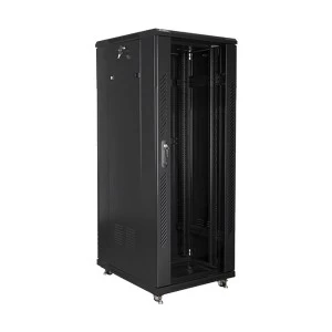 Toten 42U 800x1000 Standing floor server cabinet with toughened glass front door and vanted plate rear door