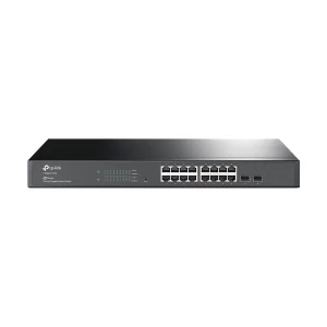 Tp-Link T1600G-18TS Jetstream 16-Port Gigabit Smart Switch with 2-SFP Slots