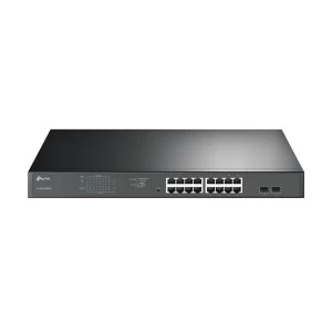 Tp-Link TL-SG1218MPE Jetstream 16-Port Gigabit Easy Smart PoE+ Switch with 2 SFP Slots