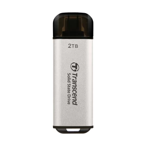 Transcend ESD300S 2TB USB Type-C OTG Silver Portable External SSD #TS2TESD300S