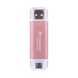 Transcend ESD310P 1TB USB Type-A & Type-C OTG Pink Portable SSD #TS1TESD310P