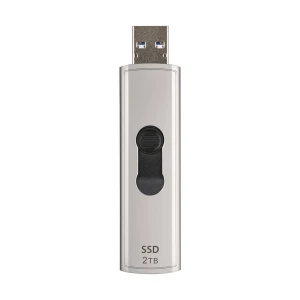 Transcend ESD320A 2TB USB 3.2 Gen 2 Type-A Soft Gray Portable External SSD #TS2TESD320A