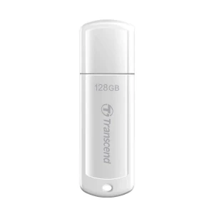 Transcend JetFlash 730 128GB USB 3.1 White Pen Drive