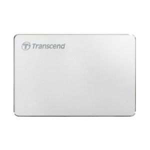 Transcend StoreJet 25C3S 1TB USB 3.1 Gen 1 Type C Silver External HDD #TS1TSJ25C3S
