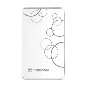Transcend StoreJet 25A3 1TB USB 3.1 White External HDD #TS1TSJ25A3W