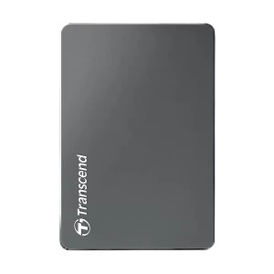 Transcend StoreJet 25C3N 1TB USB 3.1 Ultra Slim Iron Gray External HDD #TS1TSJ25C3N