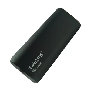 Twinmos EliteDrive 1TB USB 3.2 Gen 2 Type-C Dark Grey Portable External SSD #PSSDGGBMED32B