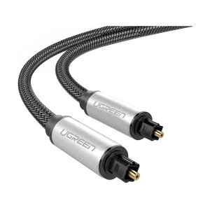 Ugreen AV108 (10541) Toslink Male to Male, 3 Meter, Black & Gray Optical Audio Cable # 10541