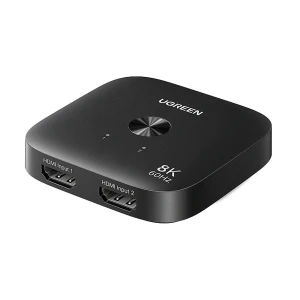 Ugreen AW700 (65877) HDMI Female to HDMI Female Black Switch #65877 2 In 1 out, 8K 60Hz
