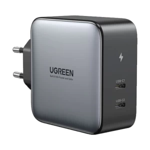 Ugreen CD254 (50327) 100W PD Dual USB-C Black Charger / Charging Adapter #50327