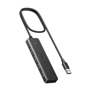 UGREEN CM219 (25946) USB Male to Quad USB Female Black USB HUB #25946