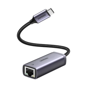 Ugreen CM483 (40322) Type-C Male to LAN Female Gray Converter #40322