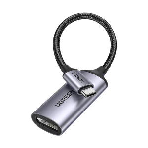 Ugreen CM654 (15575) Type-C Male to DisplayPort Female Gray Converter #15575 (8K)
