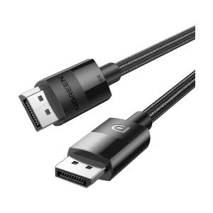 Ugreen DP114 (80391) DisplayPort Male to Male, 1.5 Meter, Black Cable # 80391 (8K)