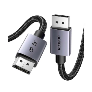 UGREEN DP120 (25905) DisplayPort Male to Male, 2 Meter, Black Cable #25905 (8K)