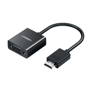 UGREEN 60739 HDMI Male to VGA Female White HDMI Converter # 60739